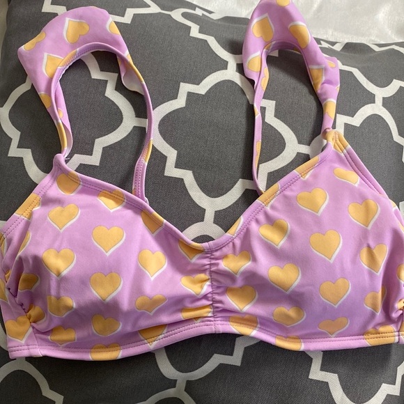 Stoney Clover Lane Flutter Heart Swim Top - Picture 2 of 7